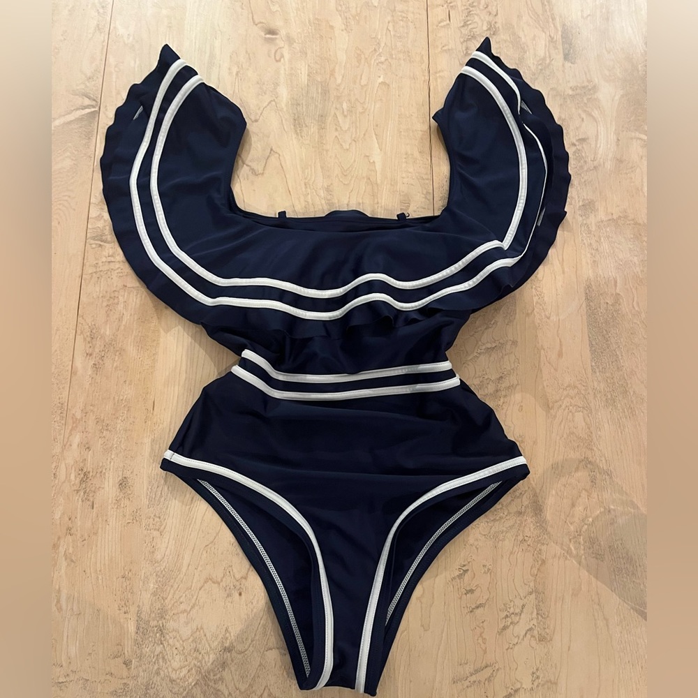 One piece bathing suit